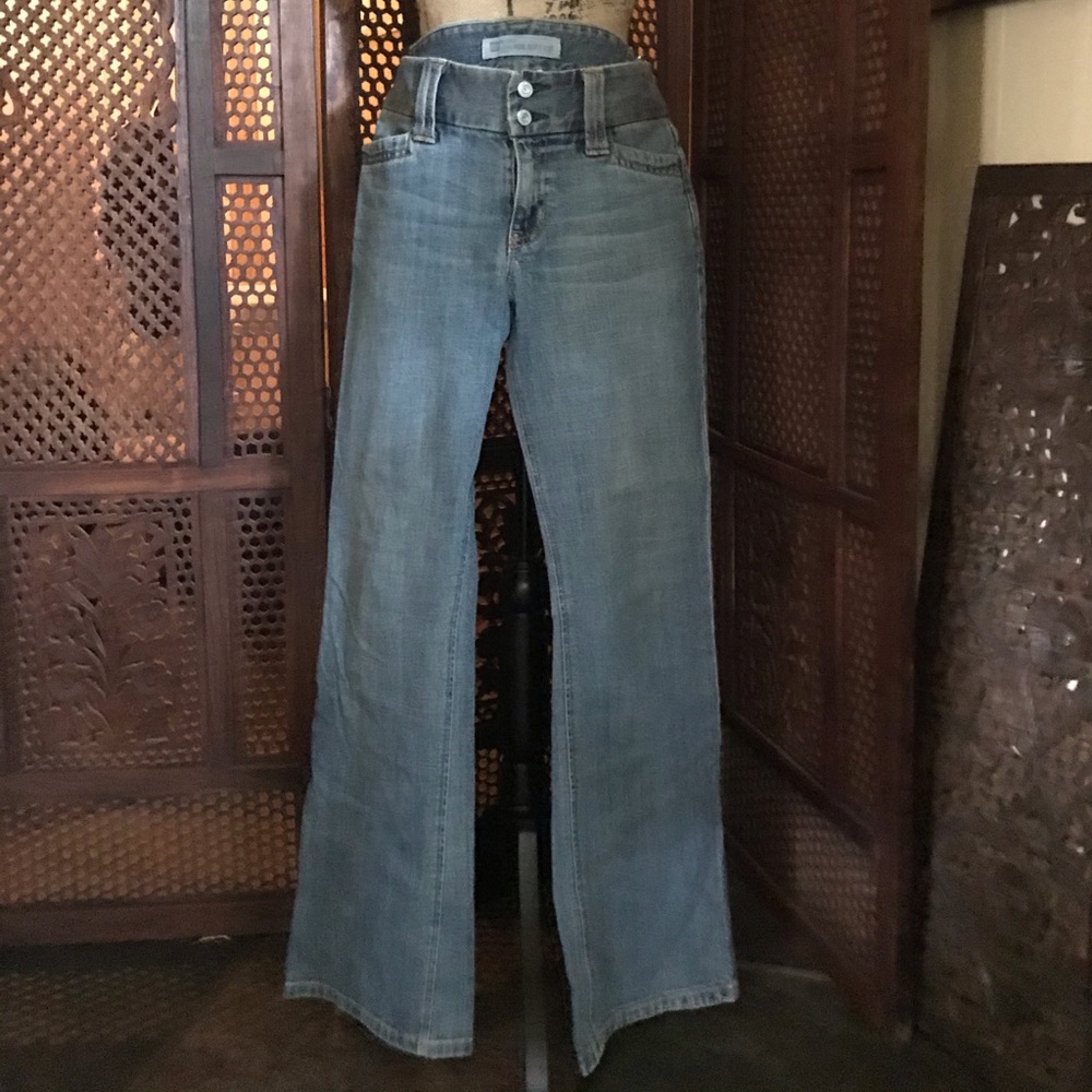 Low Rise Boot Cut Jeans